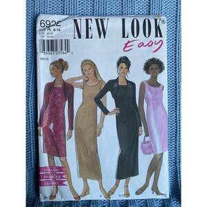 Simplicity 6922 Sewing pattern sheath dress bolero y2k size 6-16